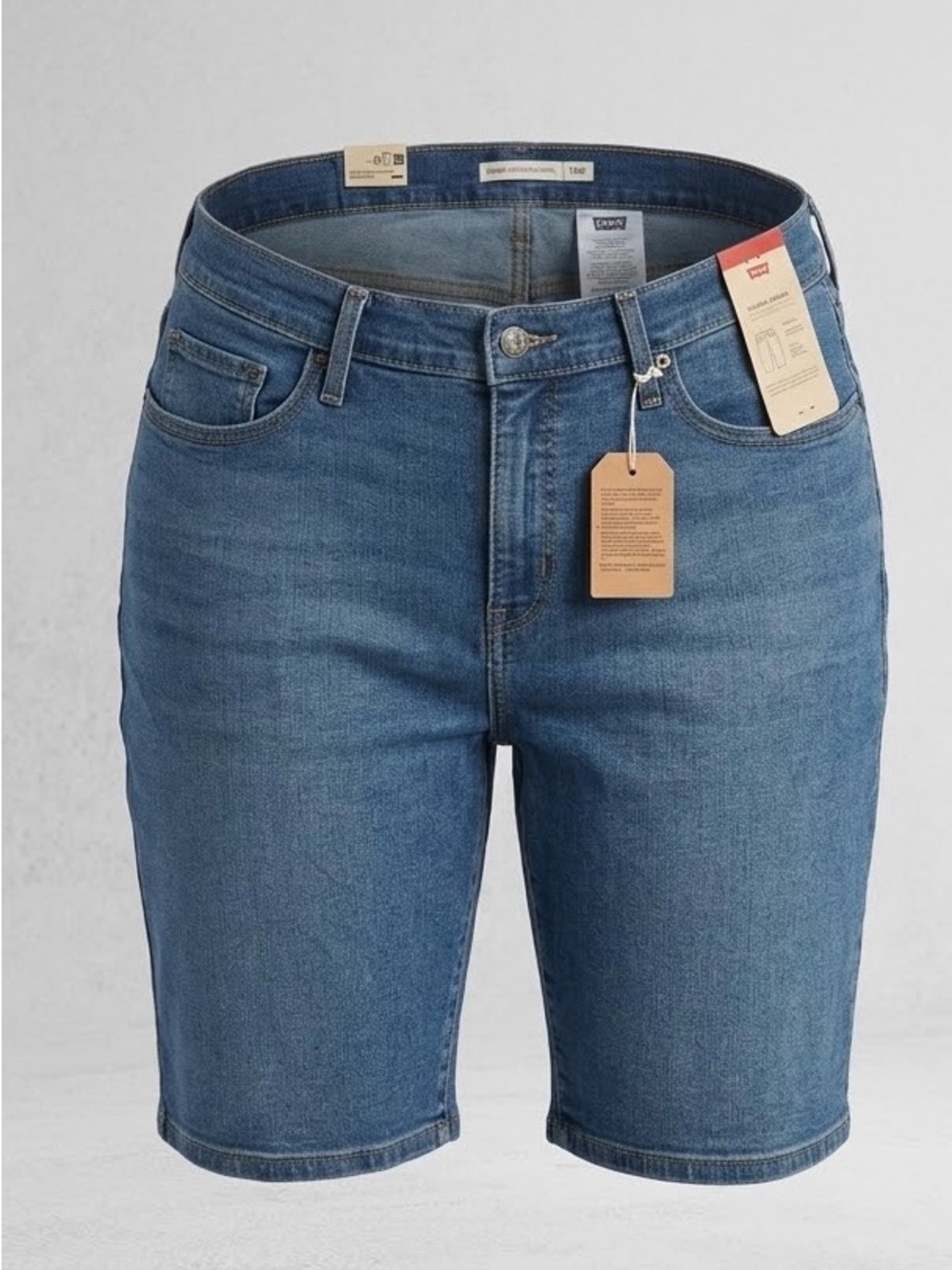 Levi's Women’s Medium Blue Denim Jean Shorts